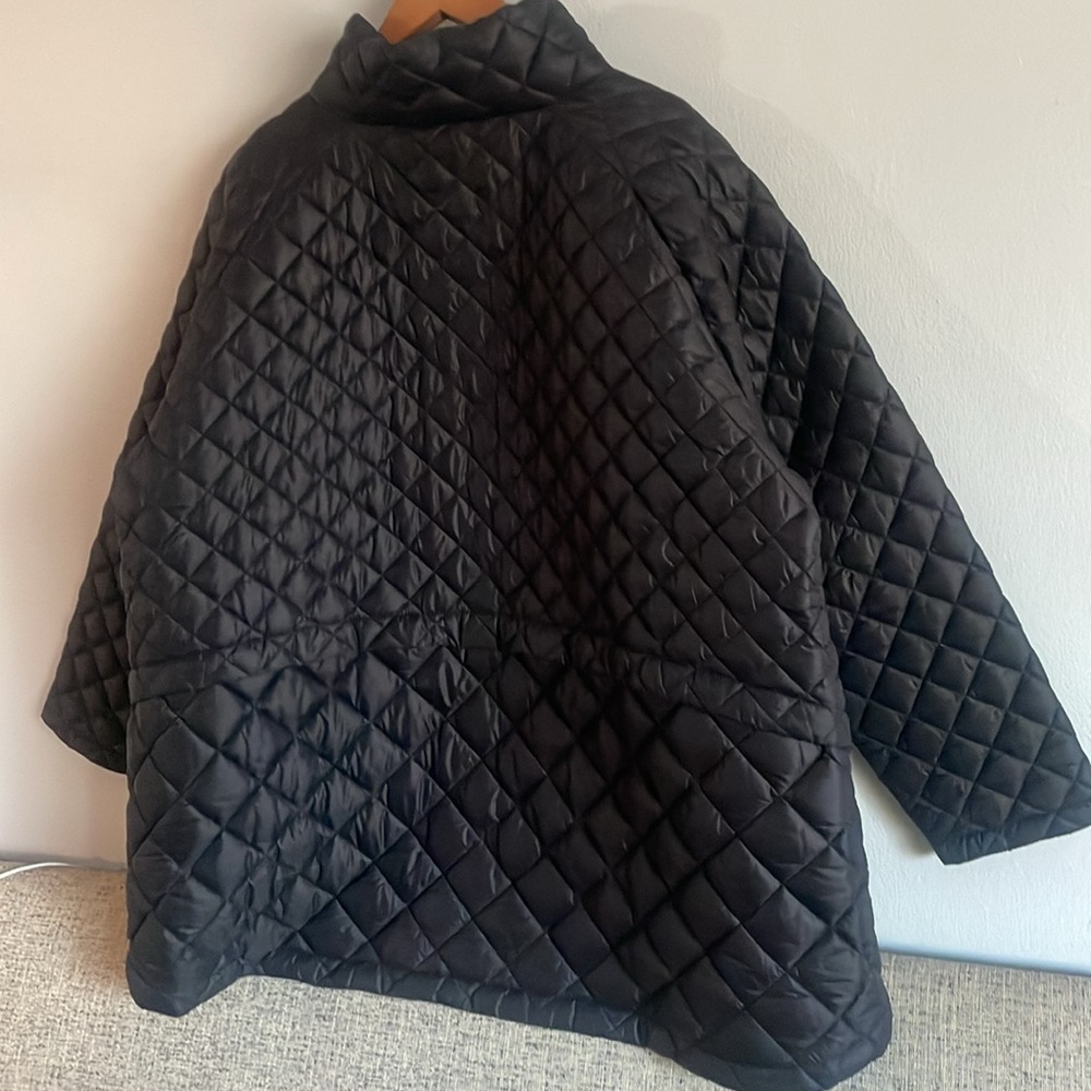 Athleta Women’s Whisper Quilted Jacket in Black Size 3X - Picture 12 of 12